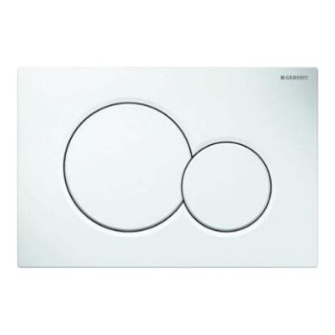 Pannello di controllo bagno bianco - Modello Sigma01, design moderno e compatto