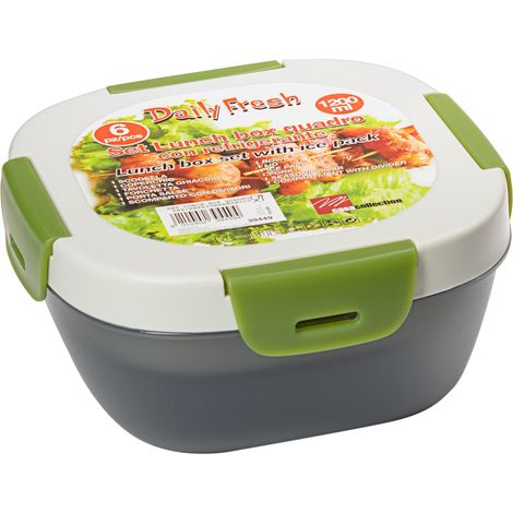 Casa collection porta vivande termico quadrato 1,2 lt refrigerato