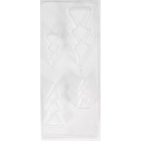 Moule en plastique - RAYHER - Sapins - 4 arbres 8-16cm - Réutilisable - Résistant à 60°C