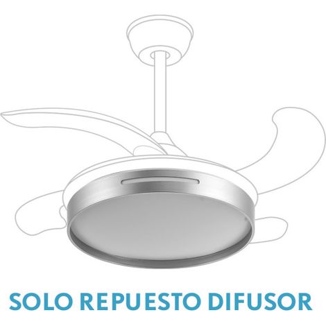 Ventilateur diffuseur mbatis nickel