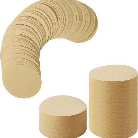 Filtri di carta per caffè, 400 pezzi in carta naturale per macchine da caffè, 51 mm, filtri di ricambio compatibili con macchine da caffè e macchine per espresso delle principali marche sul mercato. (1/5)