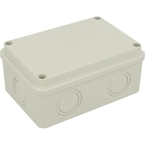 boite de jonction étanche rectangulaire 80x120xh50mm IP54 CP1239