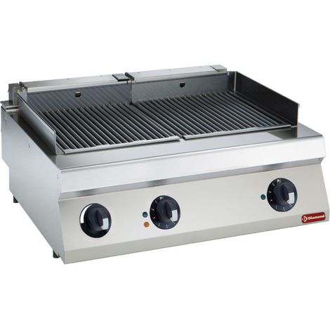 Grill électrique 800mm - top - Diamond