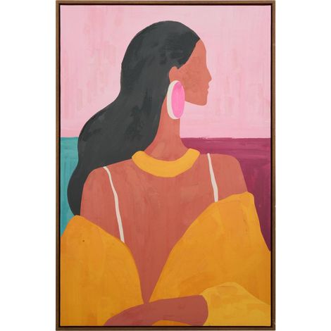 Lienzo pintado Martha 60x90cm - Atmosphera créateur d'intérieur