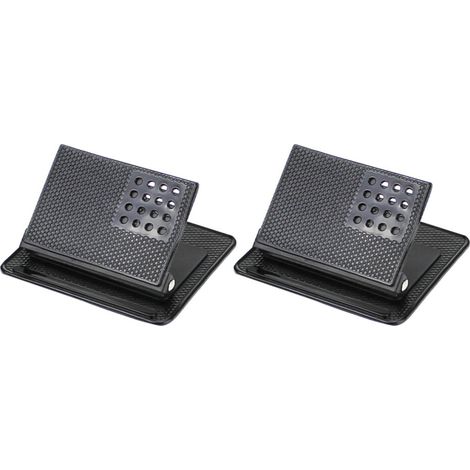 2 soportes multifuncionales para teléfono móvil para salpicadero de coche, alfombrilla antideslizante de silicona, soporte de montaje para navegador GPS.