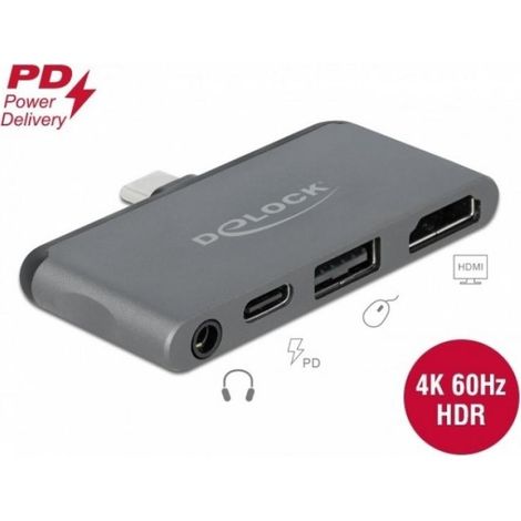 Mini estación de acoplamiento para iPad Pro con 4K 60 Hz (1/4)