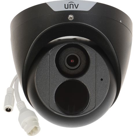 TELECAMERA IP IPC3618SB-ADF28KM-I0-BLACK - 8,3 Mpx 4K UHD 2,8 mm UNIVIEW