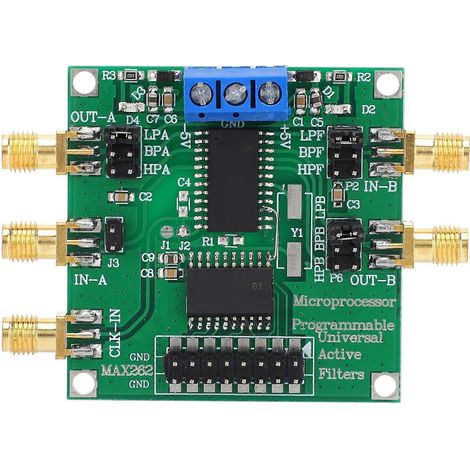 Aktives Filtermodul, programmierbarer Hoch-/Tiefpass, elektronisches Bauteil MAX262