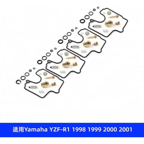 Vergaser-Reparatursatz passend für Yamaha YZF-R1 1998-2001 Vergaser.