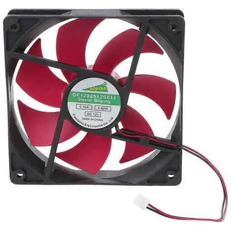 Ventilateur de 120mm avec contrôle automatique de la température, silencieux double vitesse et haute capacité de refroidissement (1/5)