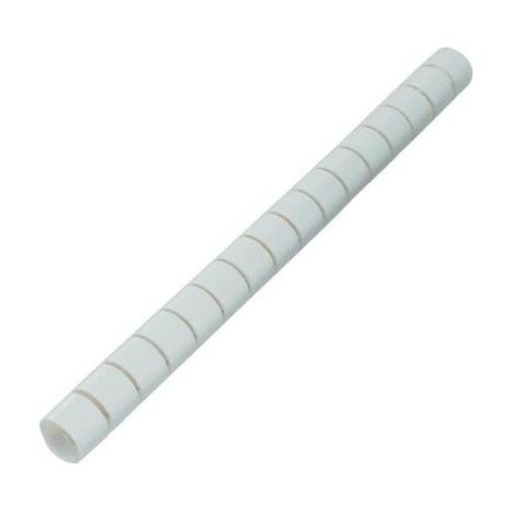 Gaine spirale 15 mm (max) TRU COMPONENTS TC-MX-KLT15WE203 1593190 blanc 5 m (1/4)