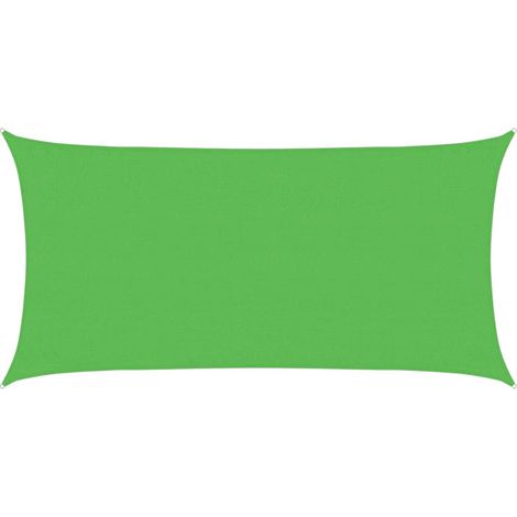 Maison Exclusive - Sonnensegel 160 g/m² Hellgrün 3x6 m HDPE
