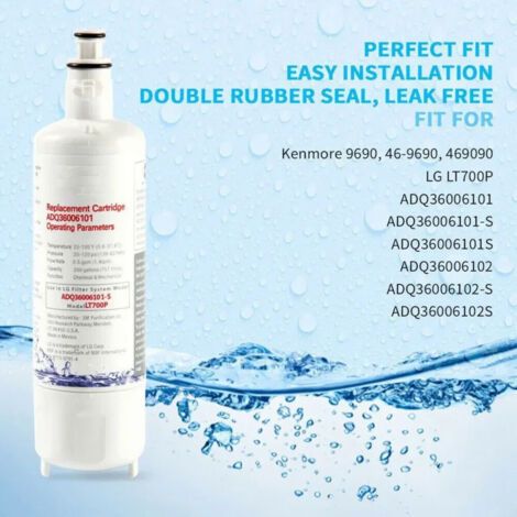 Filtre à eau pour réfrigérateur LT700P ADQ36006101-S (1/3)