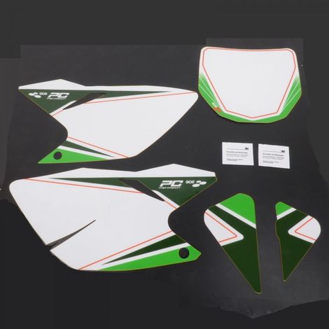 Autocollant stickers Ace pour moto Kawasaki 450 KXF 2006 à 2008
