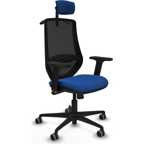 piqueras-y-crespo Mardos Silla de Oficina Azul Ergonómica (1/3)