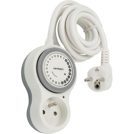 Rallonge programmable 2m - Blanc - Bolea -
