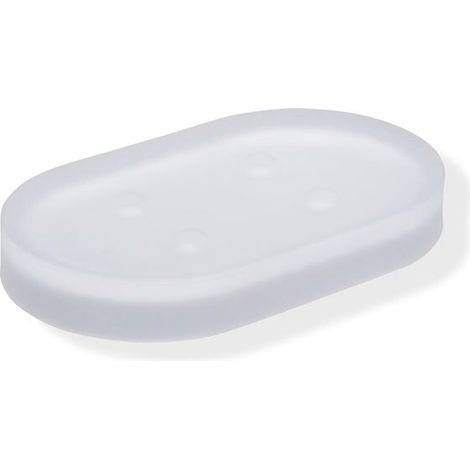 HEWI 800.02.E01 Porte-savon en verre satiné (1/3)