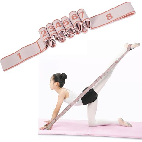 Bande de résistance de fitness avec poignées pour bras et épaules, bandes élastiques avec numéros, équipement d'entraînement pour l'entraînement à la maison, la récupération, la mobilité et (1/5)