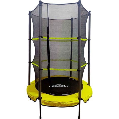 Dellonda DL65 Mini Trampoline with Safety Enclosure Net 4.6ft (1/5)