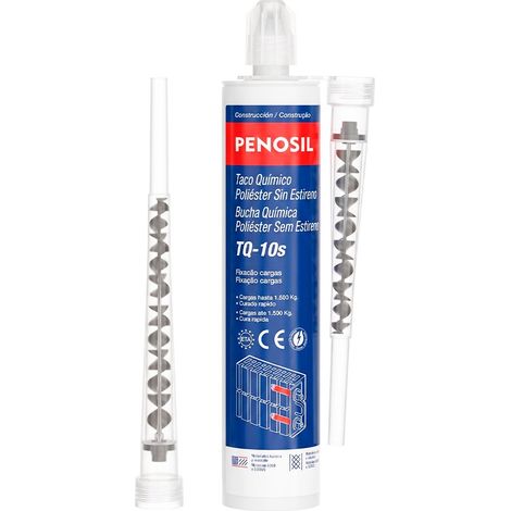 Taco químico poliéster sin estireno tq-10s, gris, 300 ml