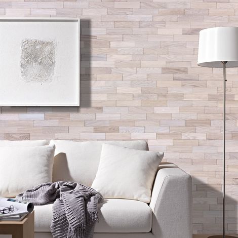Parement Bois Chêne Artique Revêtement Mural 200mm 1m² (1/5)