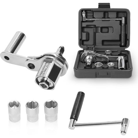 Kraftsparender Drehmomentverstärker 1/2"-Antrieb mit 17 mm/19 mm/21 mm Hülse zum Lösen der benachbarten Radmutter an Autoreifen (1/5)