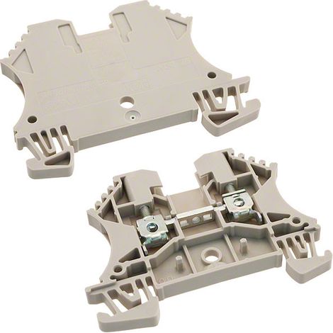 Conector de barra colectora de 2 hilos 2,5 mm2 beige WDU2.5/BE 1020000000