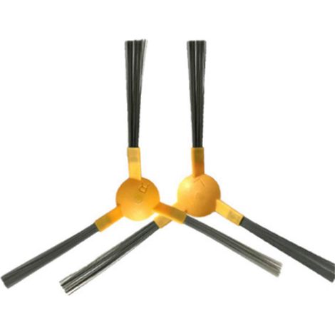 Lot de 10 brosses latérales de rechange pour aspirateur robot Haier T550W T560H - Accessoires de nettoyage durables (1/5)