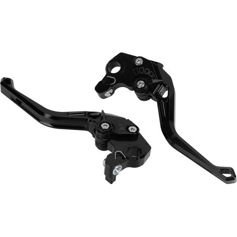 Verstellbare kurze Brems- und Kupplungshebel für DUCATI Scrambler 400 800 1100 Sport, schwarz (1/5)