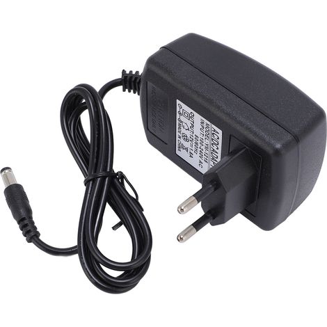 Adaptateur secteur 12 V 1,5 A, câble d'alimentation CC 5,5 mm x 2,5 mm pour écrans LED et consoles de jeux, longueur 93 cm (37 pouces), prise européenne (1/5)