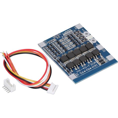Carte protection batterie lithium 4S 14.8V équilibrage pour accumulateur LiFePO4 12.8V 30A (1/5)