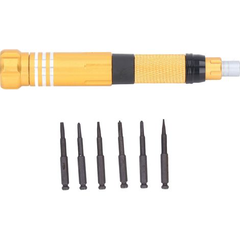Reparaturschraubendreher-Set, multifunktionaler magnetischer Stiftschraubendreher mit 6 Bits BT8927A (1/5)