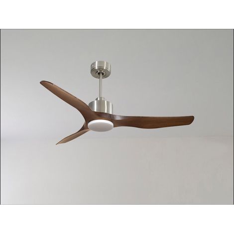 Ventilateur de plafond, super destratificateur moteur DC, 166 Cm  pales bois , thermostat, ultra silencieux, Wifi, Latino III (1/5)