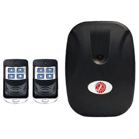Télécommande pour porte de garage électrique, porte sectionnelle, portail roulant, récepteur moteur à chaîne sans câble (1/4)