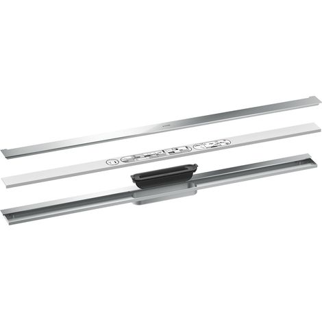 hansgrohe AXOR Drain Set de finition rigole, 1000mm pour montage (1/2)