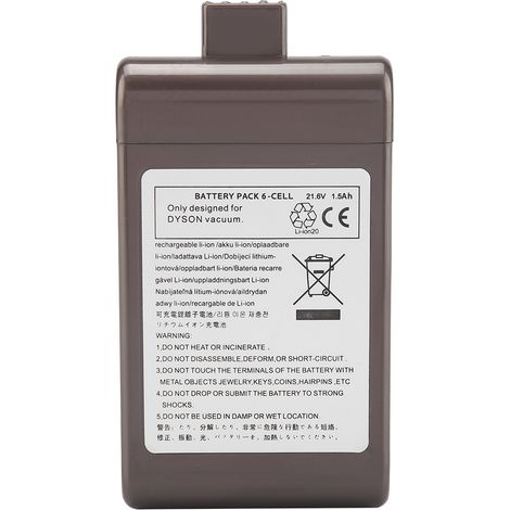 Batterie Li-ion de remplacement pour aspirateur à main sans fil DYSON DC16 DC12 (1500 mAh) (1/5)