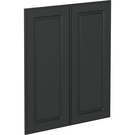 Frente de cocina R-Line, Antracita casa de campo, 59.2 x 71.3 cm frente de mueble para mueble bajo, Vicco (1/5)