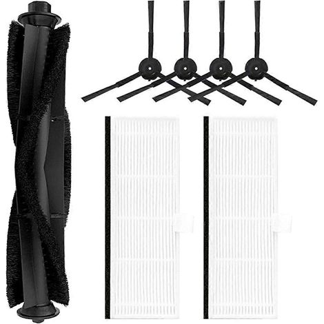 Filtre pour aspirateur brosse pour aspirateur Filtre de brosse pour aspirateur filtre de Ultenic T10 Self – Robot Aspirateur Accessoires Main Brosse Side HEPA Filtre(7pcs) (1/5)