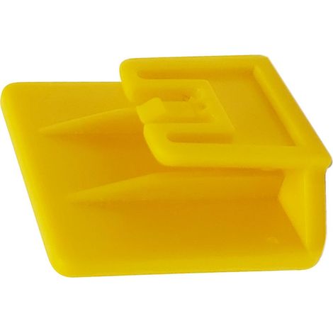 START Clip Telepass compatibile con modello europeo, misura 3x3 cm, con adesivo trasparente per vetro (1/3)