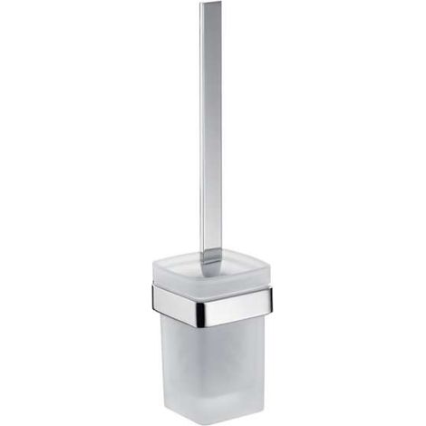 emco loft Toilettenbürstengarnitur, Wandmodell, satiniertes