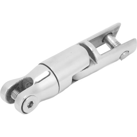 Connecteur pivotant en acier inoxydable pour ancre de bateau, antirouille, poli, magnifique, chaîne d'ancre multidirectionnelle pour navires et bateaux (1/5)