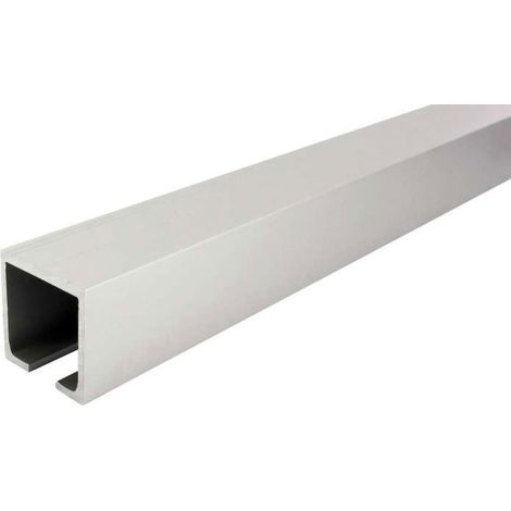 Rail de roulement porta 60/100 - Décor : Anodisé argent - Longueur : 2500 mm - HAWA