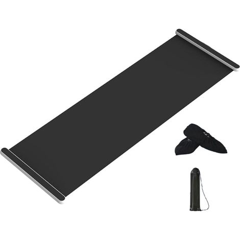 Tapis coulissant pour Pilates, fitness, pilates, sports, entraînement, planches abdominales, entraînement pour entraînement sportif (1/5)