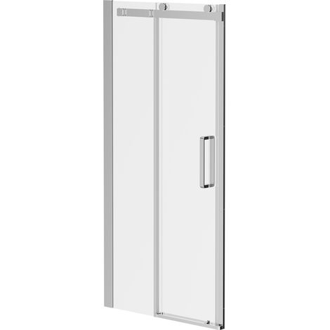 Series 10 Chrome 1000mm Roller Sliding Shower Door (1/5)