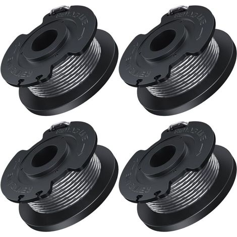 Ø1,6 mm-5m de Longueur Fil Coupe Bordure Compatible avec Bosch Convient pour Coupe-Bordures sans Fil EasyGrassCut,Contient 4 Pièces F016800569 Bobine (1/5)