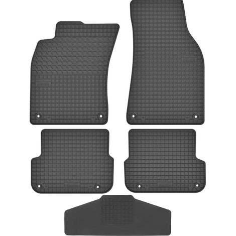 Tappetini Motohobby 141108 + copertura 200000/1 - Audi A6 C6 06.2006-2011 vano piedi AV2 anteriore e posteriore - installati (1/5)