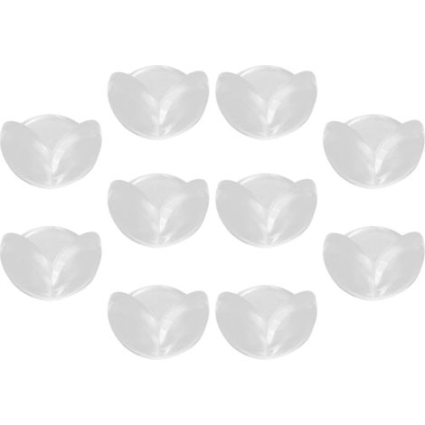 Protections d'angle de meubles en PVC blanc, adhésif haute résistance, (1/5)