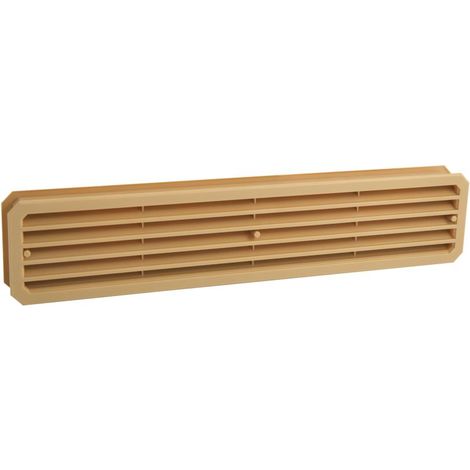 Marley Türlüftungsgitter 452 x 92 mm, limba Lüftungsgitter