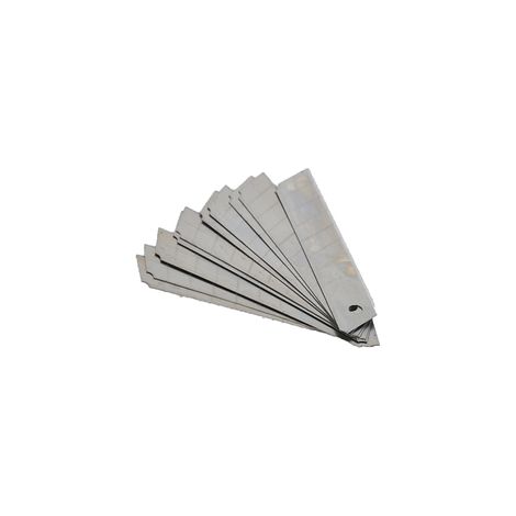 Cuchillas de repuesto para cuchillos de taller de 18 mm M9124, 10 unidades por juego.