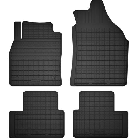 Gummifußmatten, 4er-Set, universell passend für: Nissan Micra K14 Schrägheck (ab 2017)